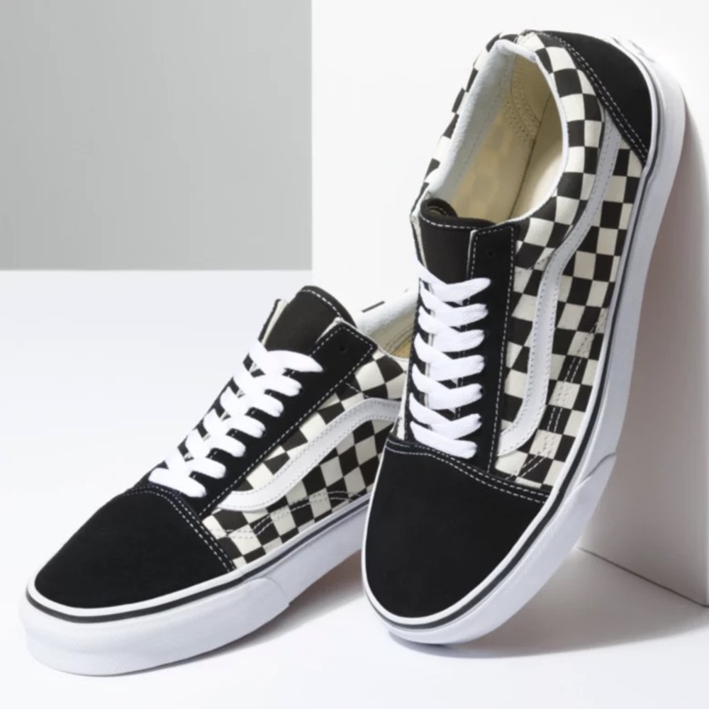 Vans Primary Check Old Skool Sneaker
